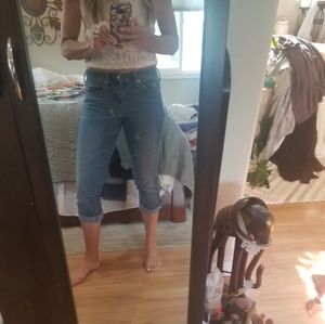 Capri jeans